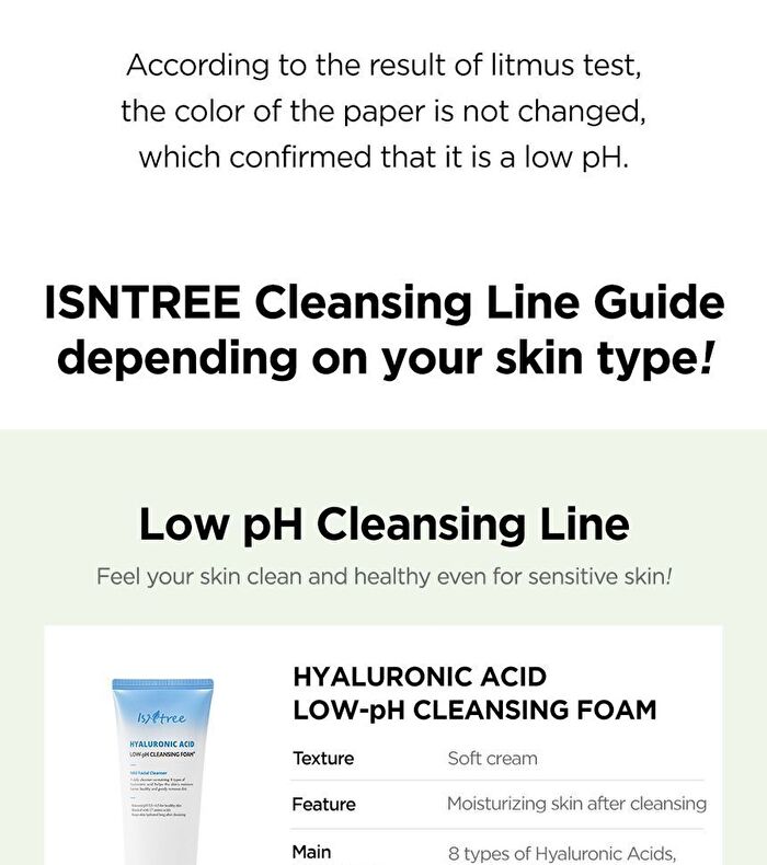 Hyaluronic Acid Low pH Cleansing Foam - 150ml