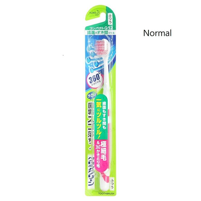 Clear Clean Tooth Surface & Gap Plus Compact Toothbrush - 1 pc - Random Color - Normal