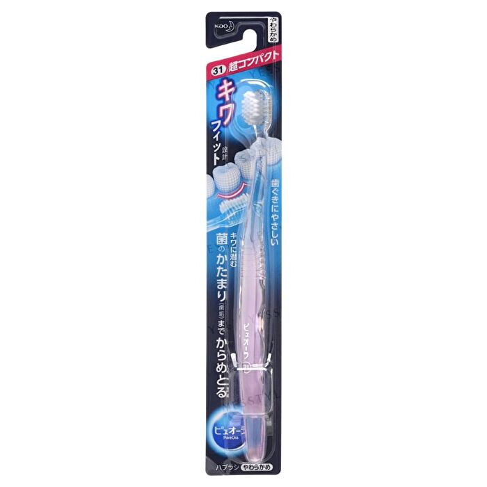 PureOra Ultra-Compact Toothbrush - 1 pc - Random Color - Soft