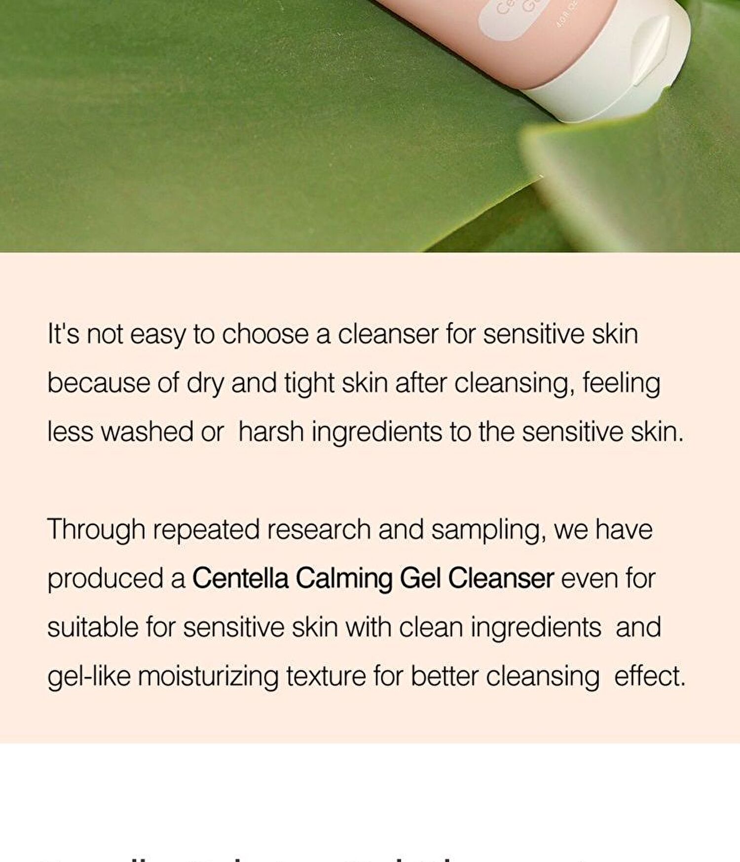 Centella Calming Gel Cleanser - 120ml