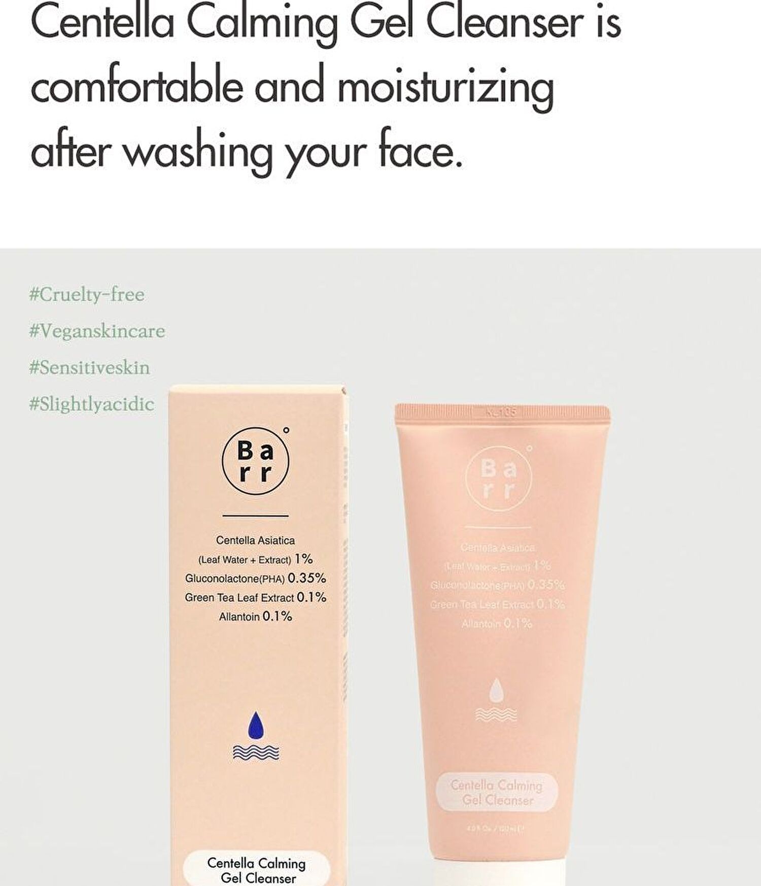 Centella Calming Gel Cleanser - 120ml