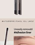Mqny The Big Waterproof Pencil Gel Liner - 10 Colors - #02 Espresso Latte