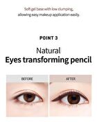 Mqny The Big Waterproof Pencil Gel Liner - 10 Colors - #02 Espresso Latte