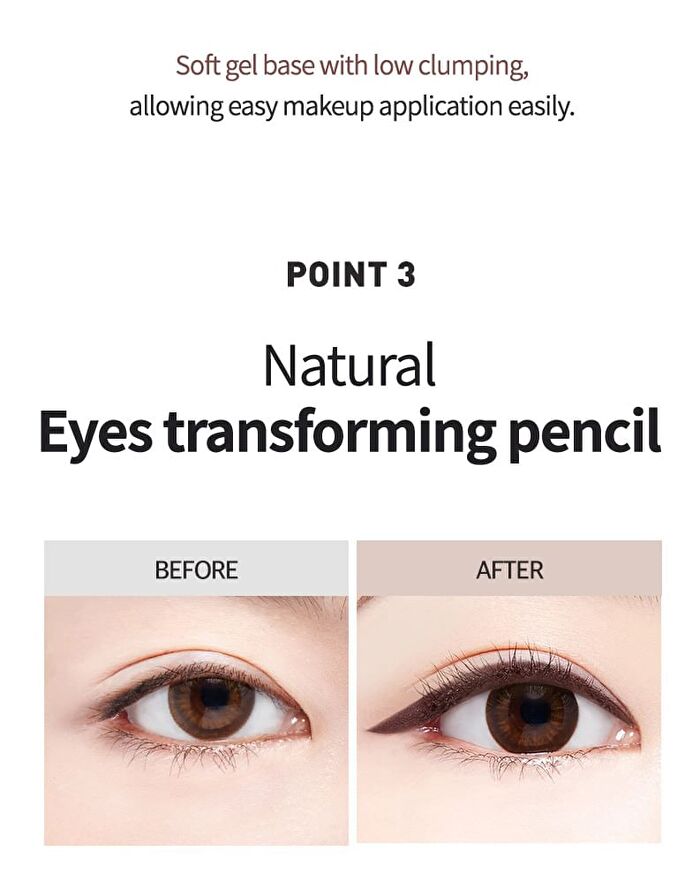 Mqny The Big Waterproof Pencil Gel Liner - 10 Colors - #07 Aura Heroine