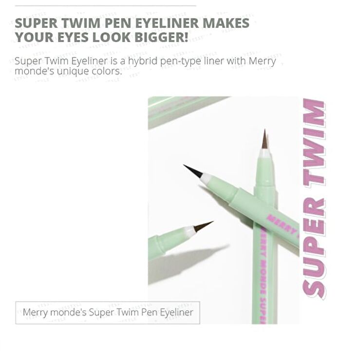 Super Twim Pen Eyeliner - 5 Types - #04 Candy Twim