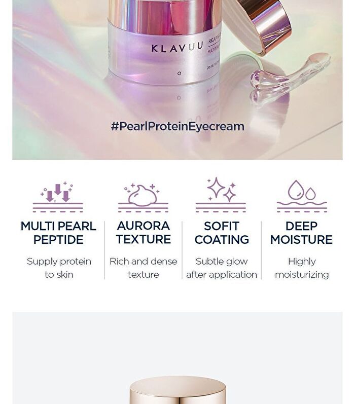 Klavuu Rejuve Pearlsation Multi Pearl Peptide Eye Cream - 20ml