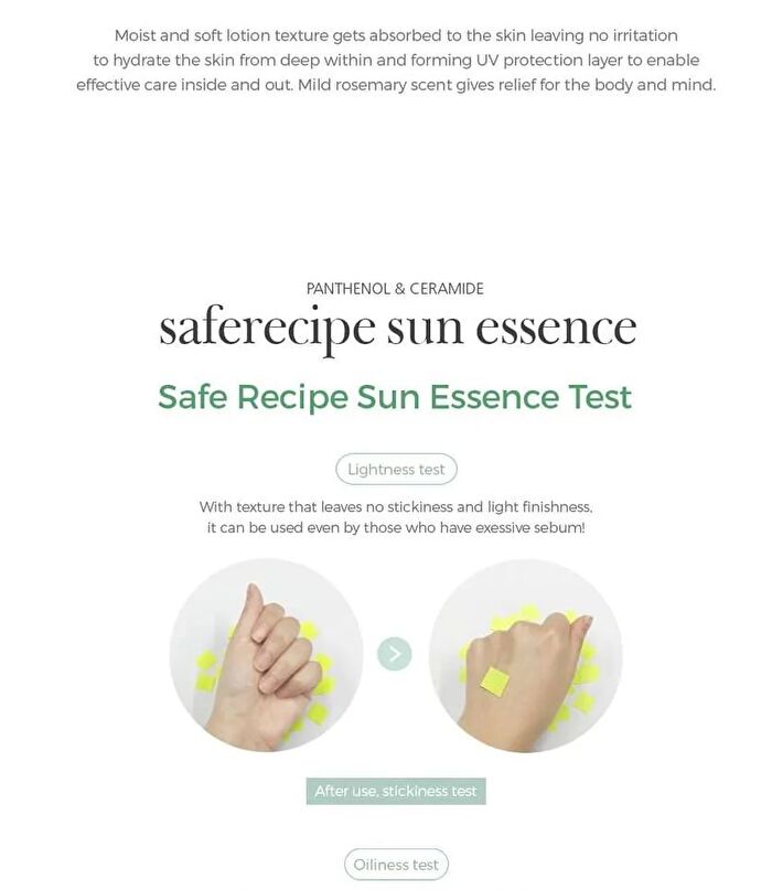 Saferecipe Sun Essence - 50ml