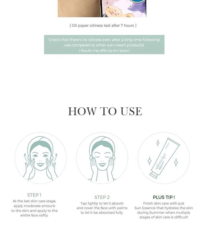Saferecipe Sun Essence - 50ml