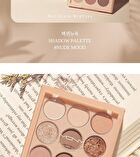 Mqny 1001 Tone-On-Tone Shadow Palette Pro 9 - Nude Mood