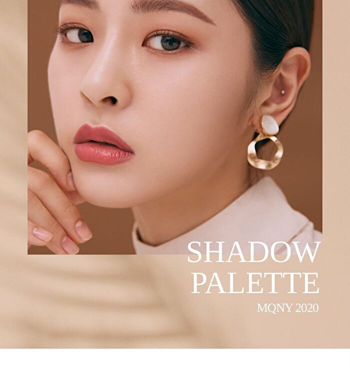 Mqny 1001 Tone-On-Tone Shadow Palette Pro 9 - Nude Mood