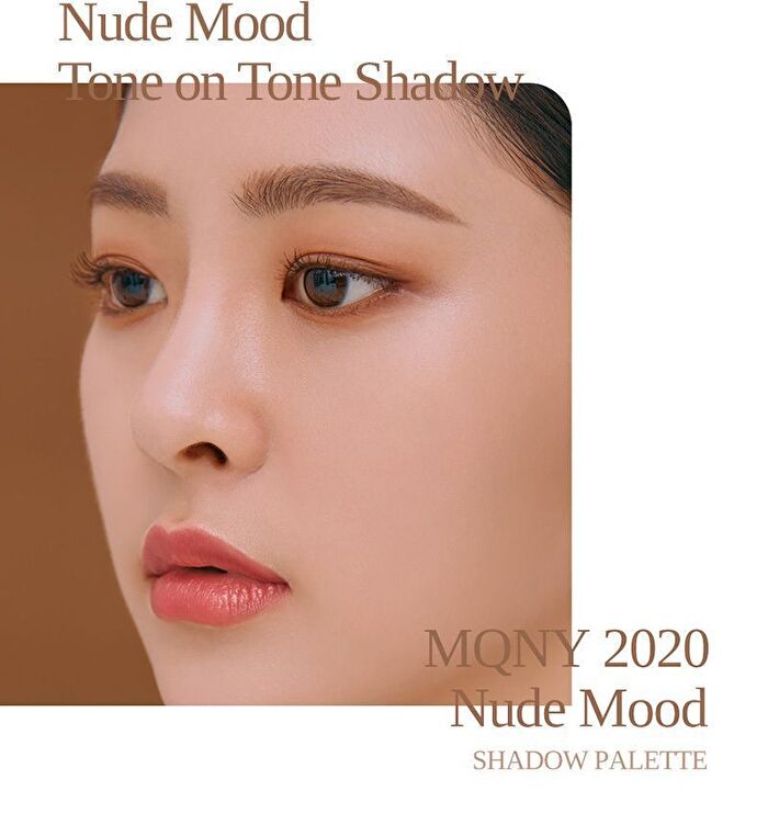 Mqny 1001 Tone-On-Tone Shadow Palette Pro 9 - Nude Mood