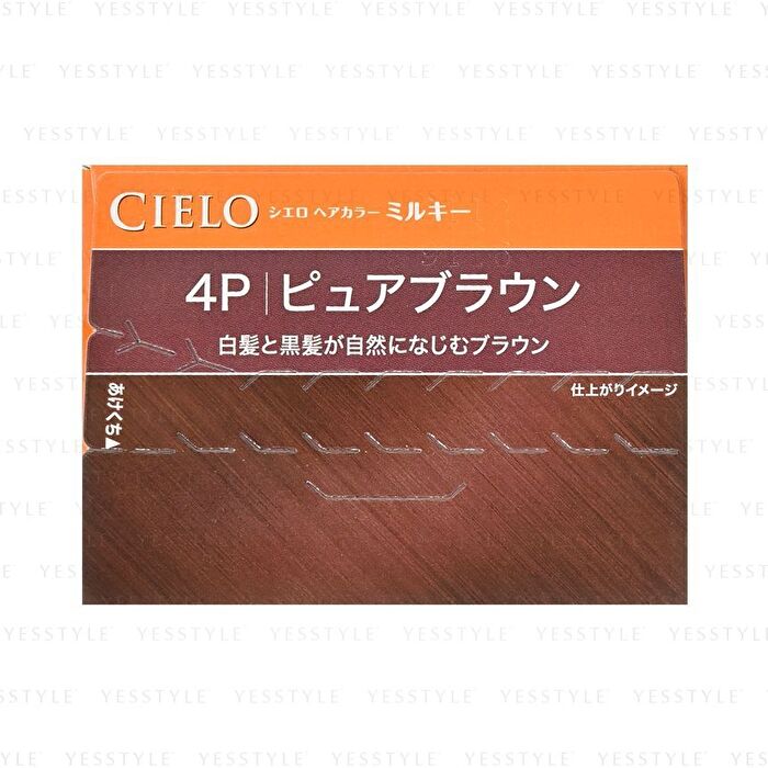 Cielo Hair Color Milky - 5P Dark Pure Brown