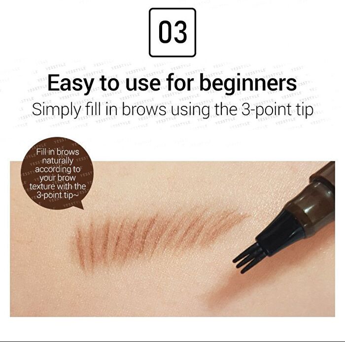 Mqny My Gyeol-Fit Tint Brow - 4 Colors - Natural Brown