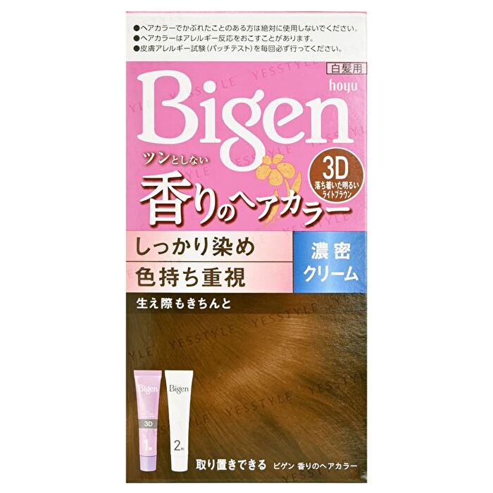 Bigen Fragrant Cream Type Hair Color - 4D Calm Light Brown