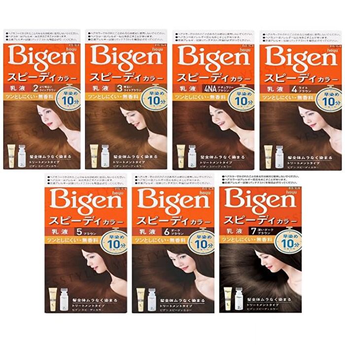 Bigen Speedy Color Emulsion - 6 Dark Brown