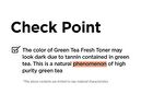 Green Tea Fresh Toner Mini - 20ml