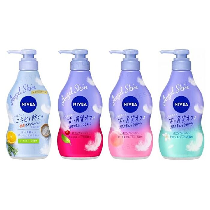 Angel Skin Body Wash - Flower & Peach - 480ml