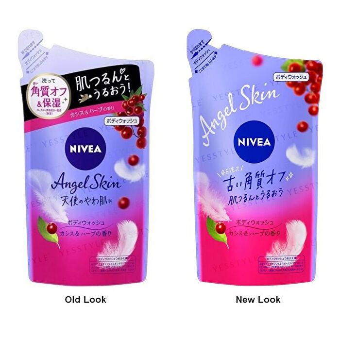 Angel Skin Body Wash - Flower & Peach - 360ml Refill
