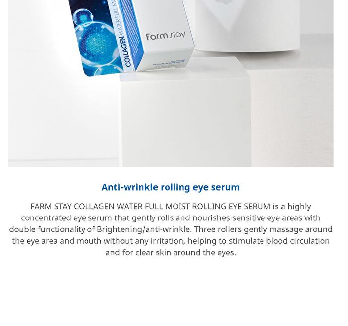 Collagen Water Full Moist Rolling Eye Serum - 25ml