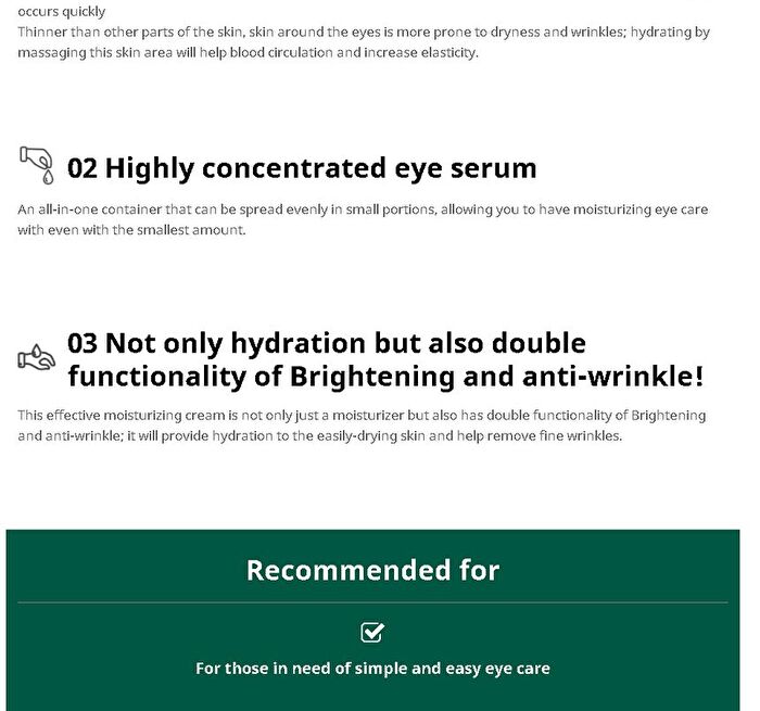 Collagen Water Full Moist Rolling Eye Serum - 25ml