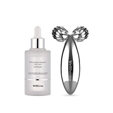 WellDerma Collagen Beauty Care Serum & Roller Set - 2 pcs