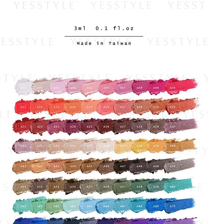 High Shine Eyeshadow - A84 Light Pink Purple