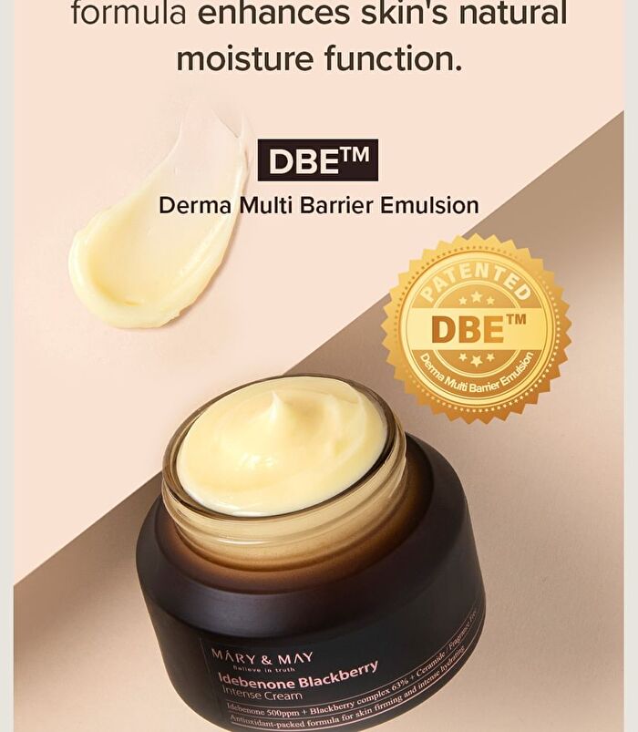 Idebenone Blackberry Intense Cream - 70g