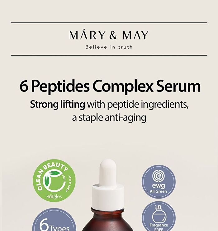 6 Peptide Complex Serum - 30ml