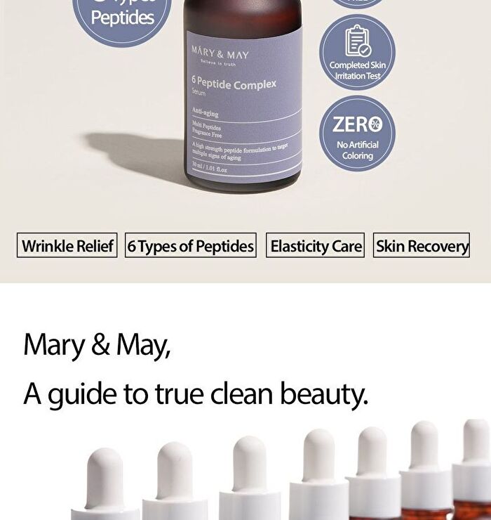 6 Peptide Complex Serum - 30ml