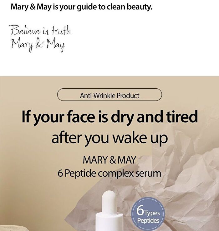 6 Peptide Complex Serum - 30ml