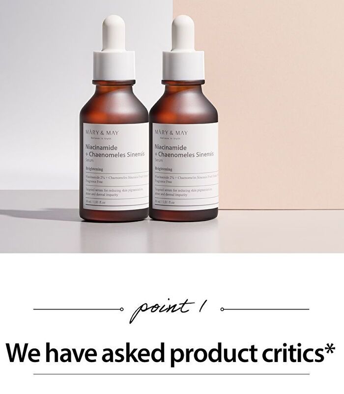 Niacinamide + Chaenomeles Sinensis Serum - 30ml