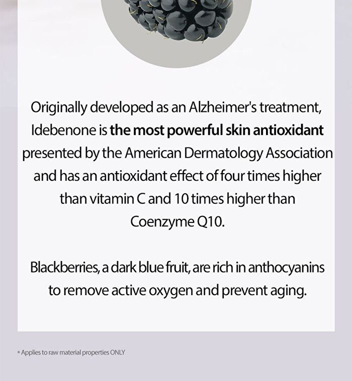 Idebenone + Blackberry Complex Serum - 30ml