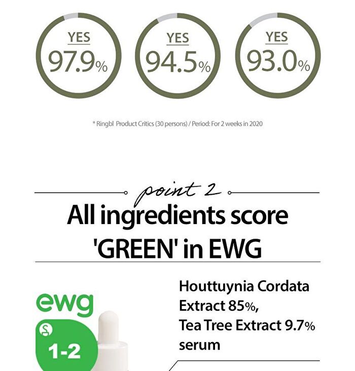 Houttuynia Cordata + Tea Tree Serum - 30ml