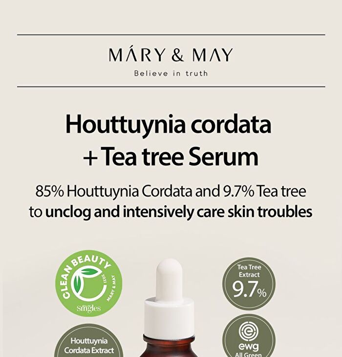Houttuynia Cordata + Tea Tree Serum - 30ml