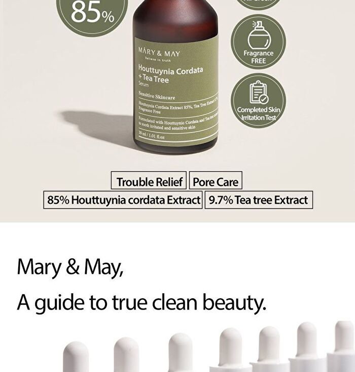 Houttuynia Cordata + Tea Tree Serum - 30ml