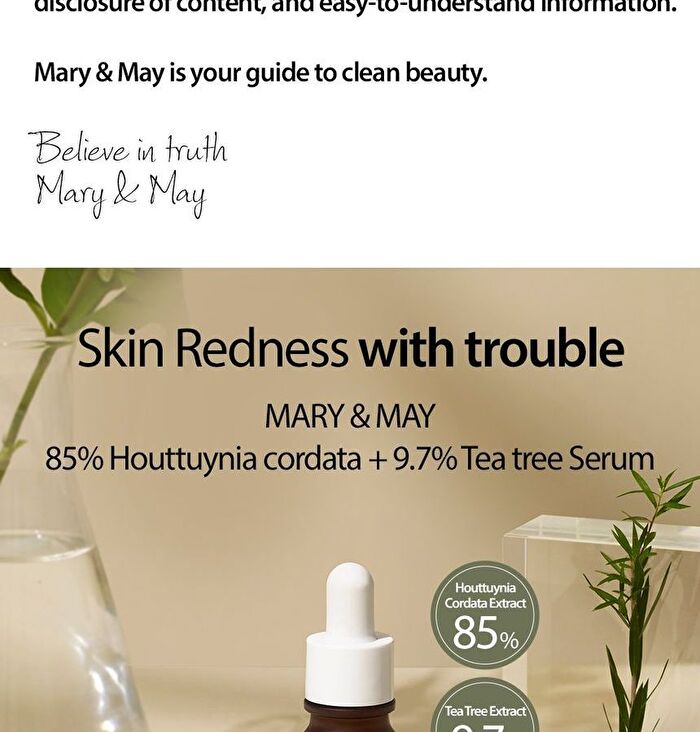 Houttuynia Cordata + Tea Tree Serum - 30ml