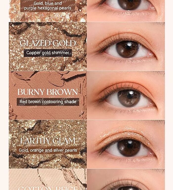 romand Better Than Palette The Secret Garden - 9 Types - #01 Pampas Garden