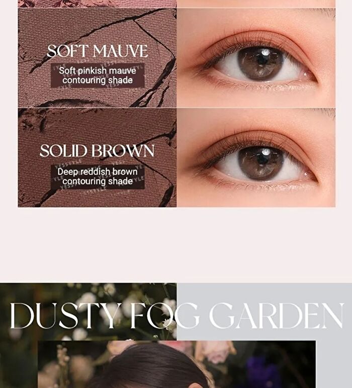 romand Better Than Palette The Secret Garden - 9 Types - #01 Pampas Garden