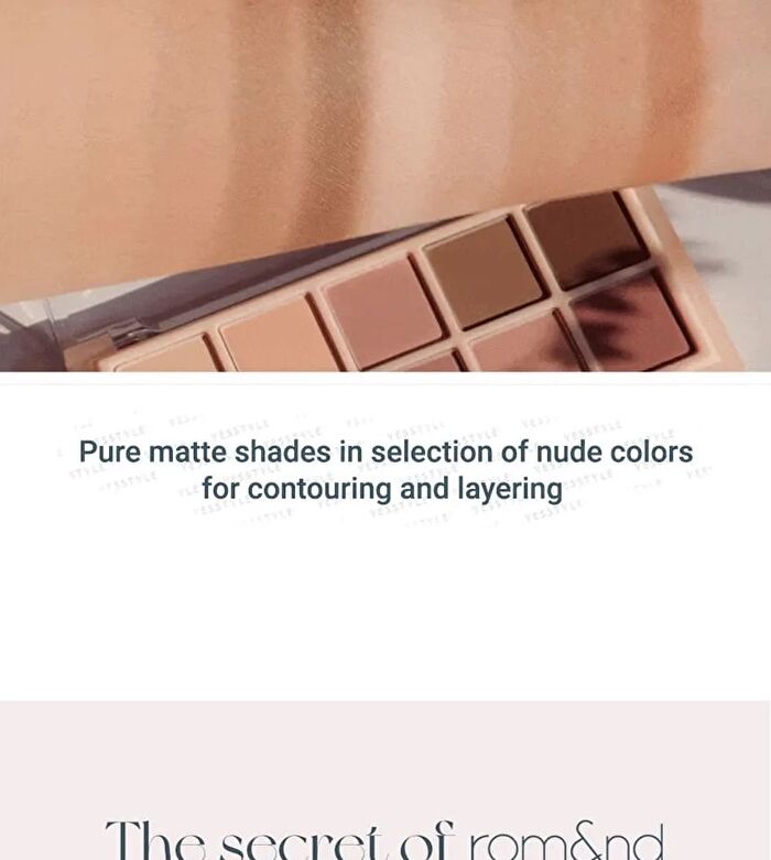 romand Better Than Palette The Secret Garden - 9 Types - #02 Mahogany Garden