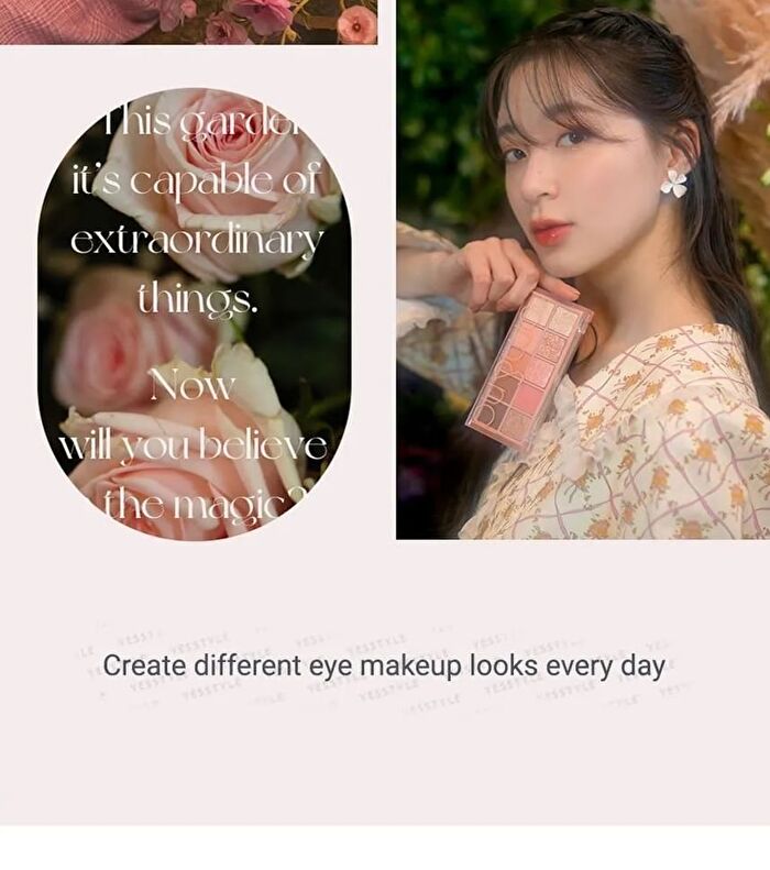 romand Better Than Palette The Secret Garden - 9 Types - #02 Mahogany Garden