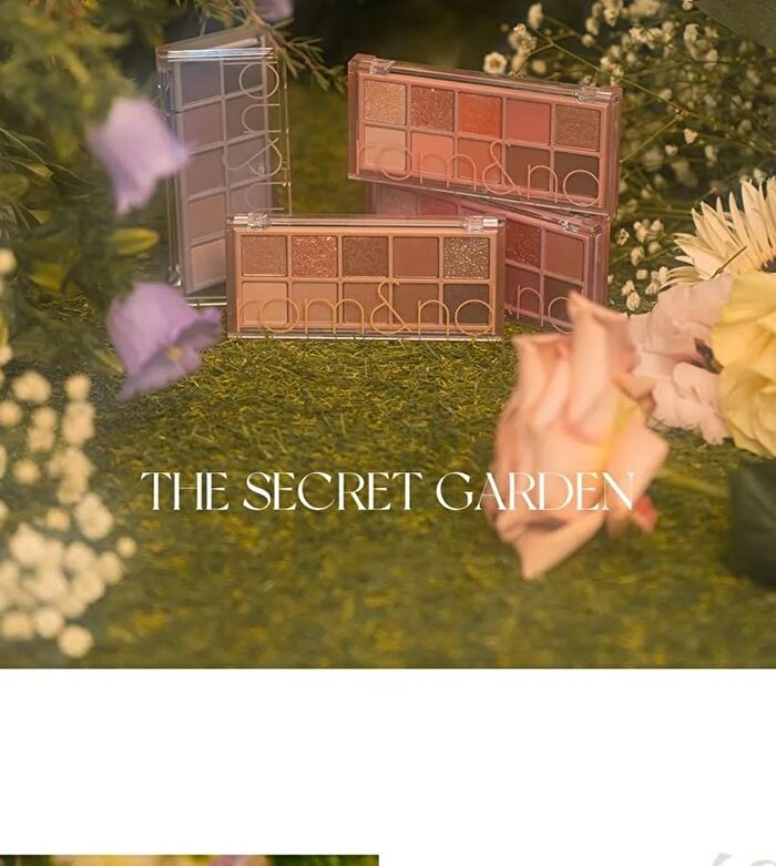 romand Better Than Palette The Secret Garden - 9 Types - #03 Rosebud Garden