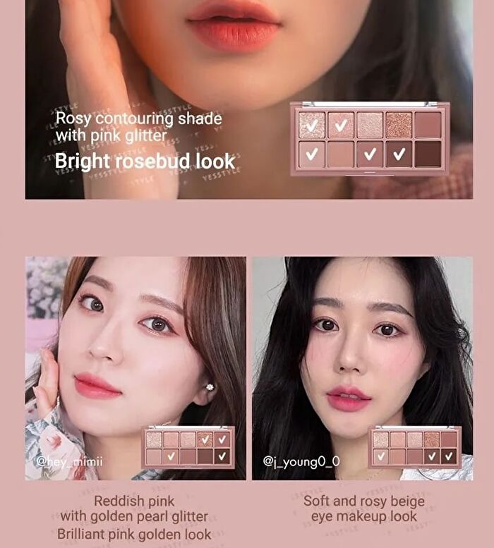 romand Better Than Palette The Secret Garden - 9 Types - #03 Rosebud Garden