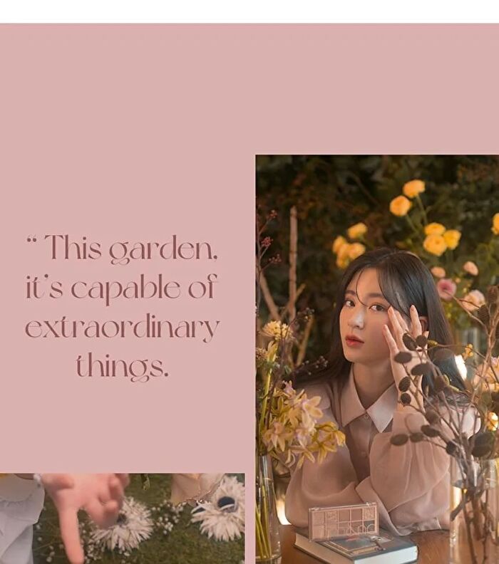 romand Better Than Palette The Secret Garden - 9 Types - #03 Rosebud Garden