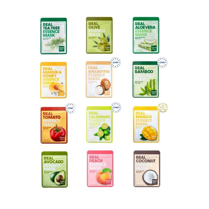 Real Essence Mask - 12 Types - Bamboo