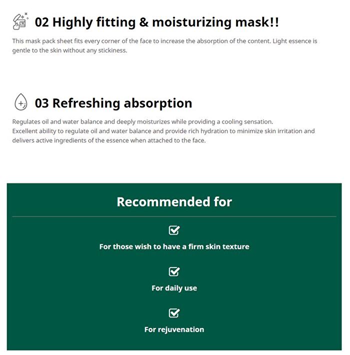 Real Essence Mask - 12 Types - Manuka Honey