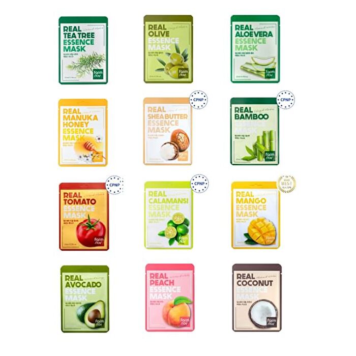 Real Essence Mask - 12 Types - Olive