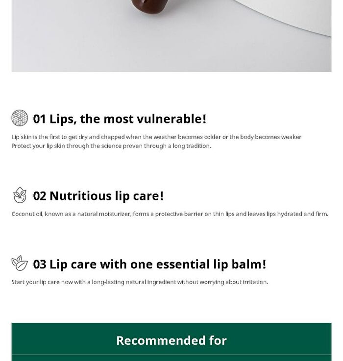 Real Essential Lip Balm - 3 Types - Collagen