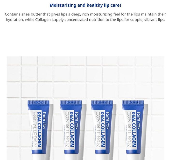 Real Essential Lip Balm - 3 Types - Coconut
