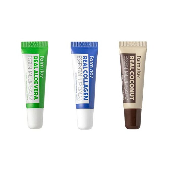 Real Essential Lip Balm - 3 Types - Coconut