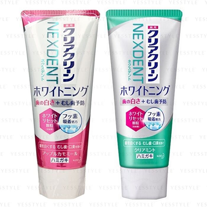 Clear Clean Nexdent Whitening Toothpaste - Apple Chamomile - 120g
